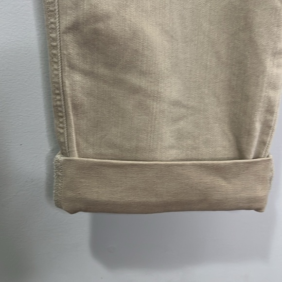 J Jill Straight Leg Ankle Light Vintage Canvas Pants Women Size 14 Regular - Picture 6 of 9